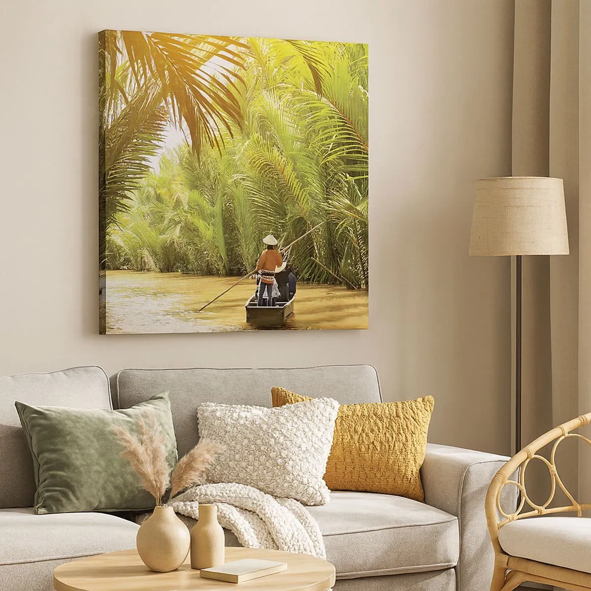 Vászonkép - A pálma kanyonban - 30x30 cm