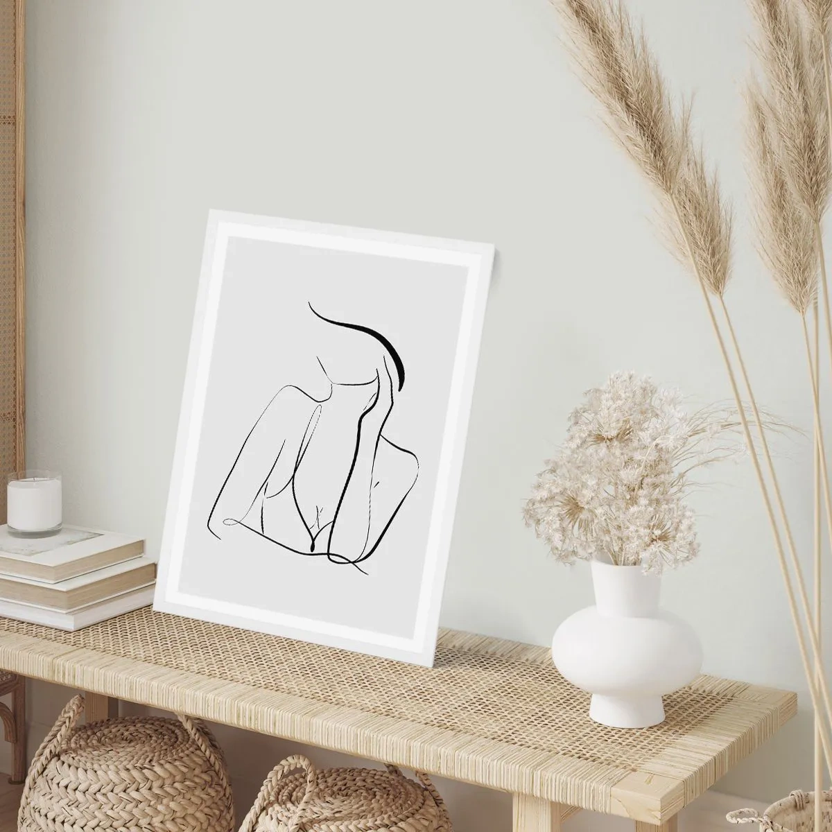 Poszter fekete keretben - Az álmok hullámán - 30x40 cm