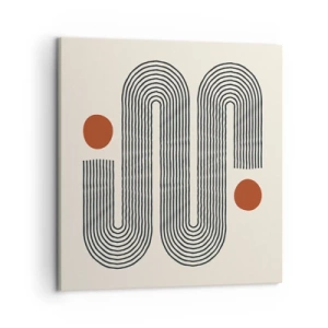 Vászonkép - Elejétől végéig - 50x50 cm