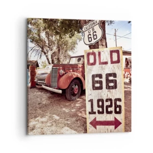 Vászonkép - Az amerikai tartomány legendája - 70x70 cm