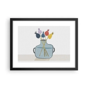 Poszter fehér keretben - Mint egy mákszem - 40x30 cm