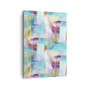 Vászonkép - Vidám firka - 50x70 cm