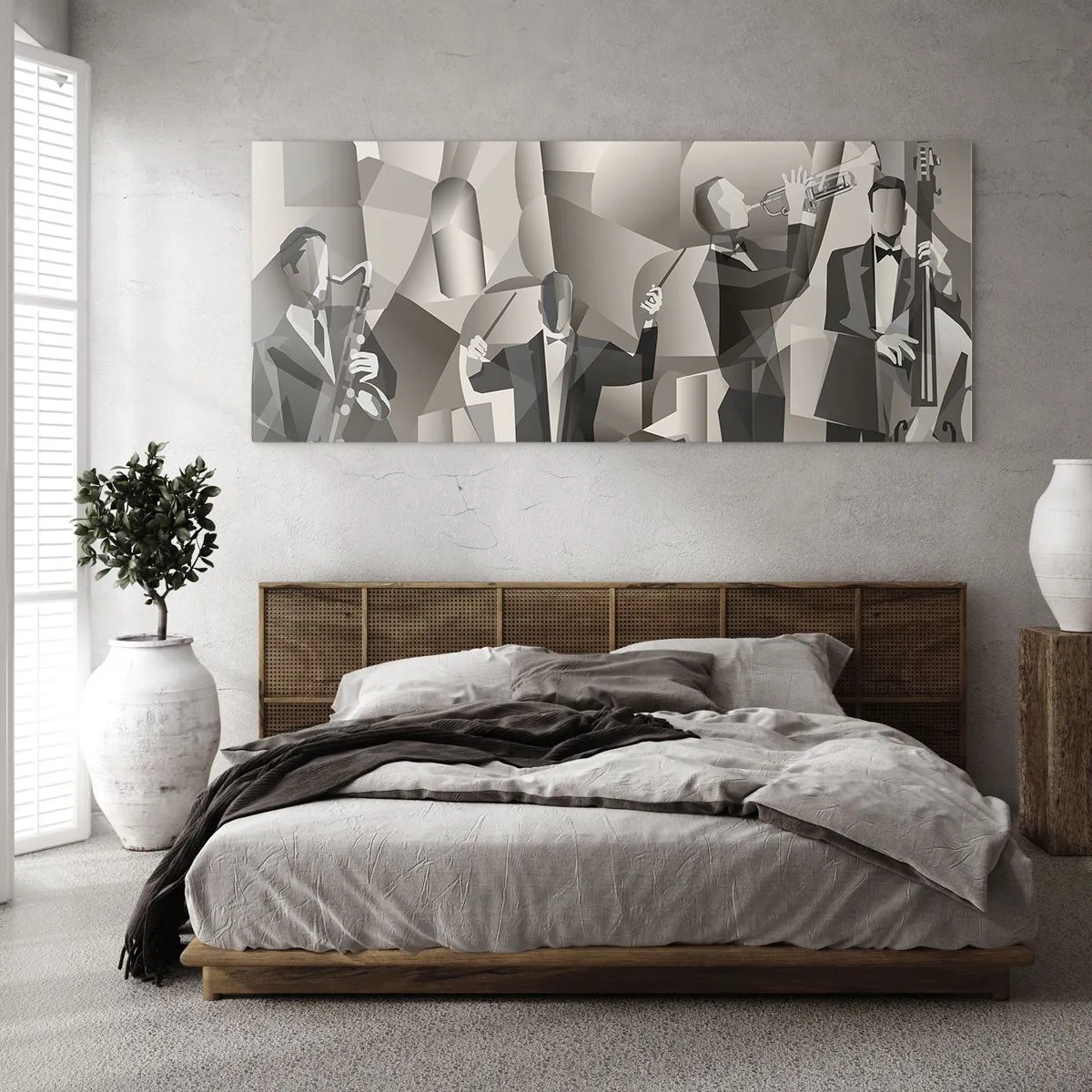 Üveg kép - A hangok terében - 120x50 cm