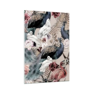 Üveg kép - A palota kertjében - 70x100 cm