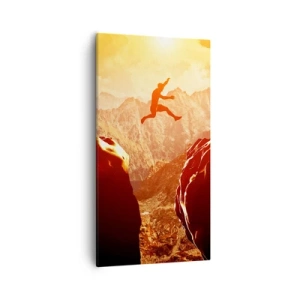 Vászonkép - Átlépve a határokat - 55x100 cm