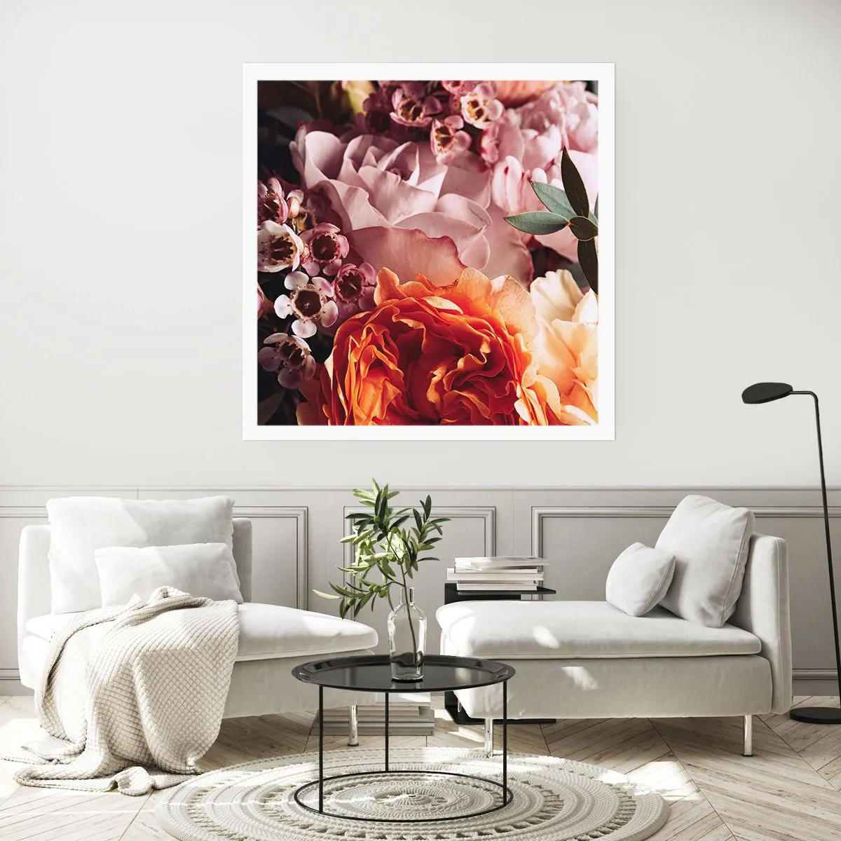 Poszter - Szépségbe burkolózva - 50x50 cm