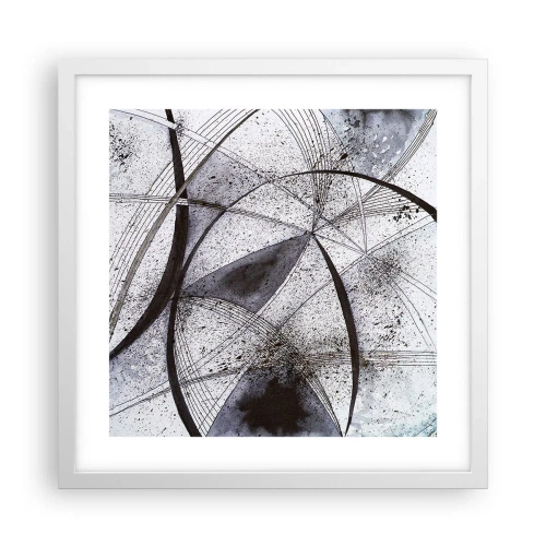 Poszter fekete keretben - Futurisztikus fantázia - 40x40 cm