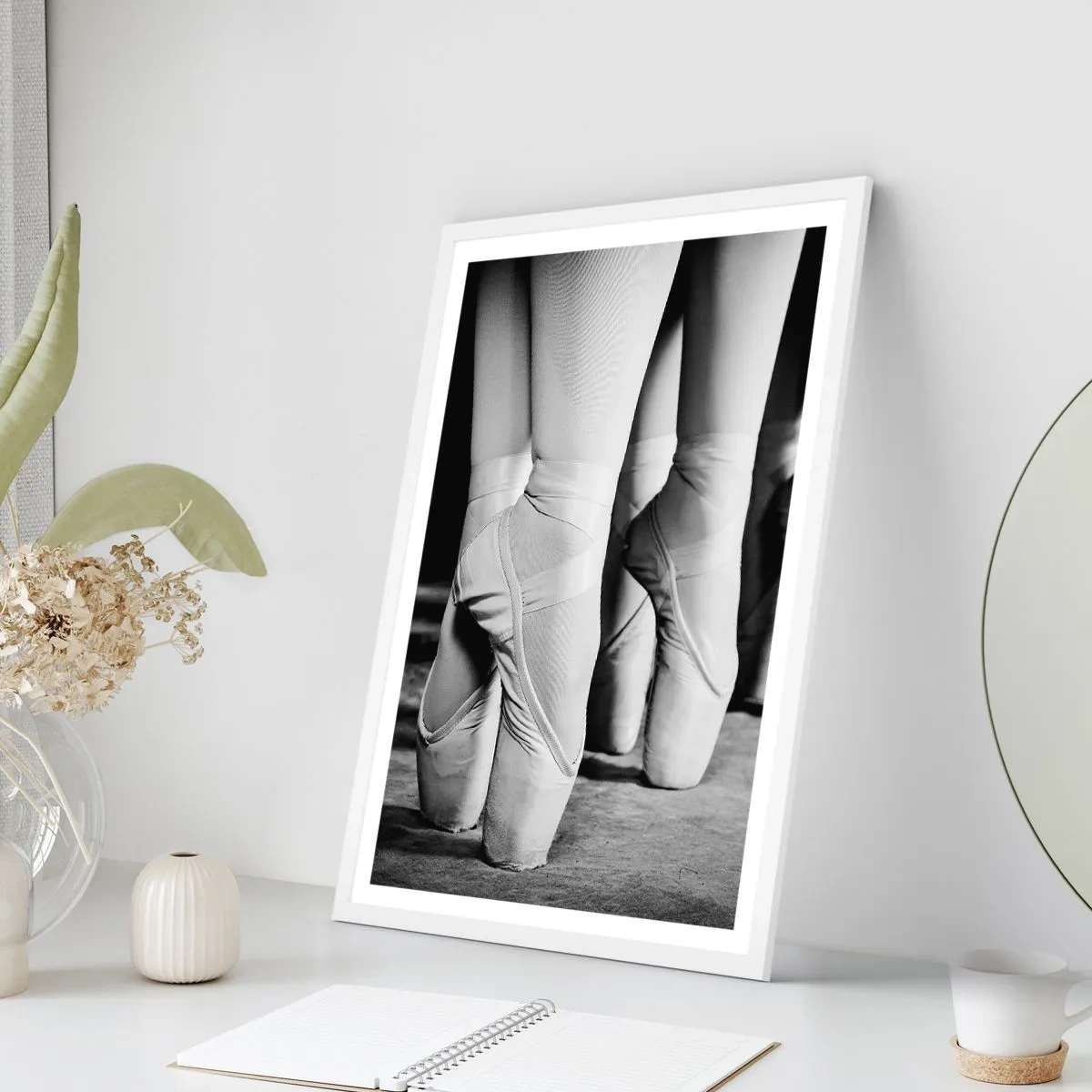 Poszter fekete keretben - Együtt, könnyedén - 50x70 cm