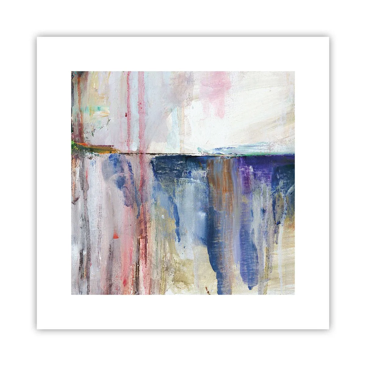 Poszter - Színes benyomások és társítások - 30x30 cm
