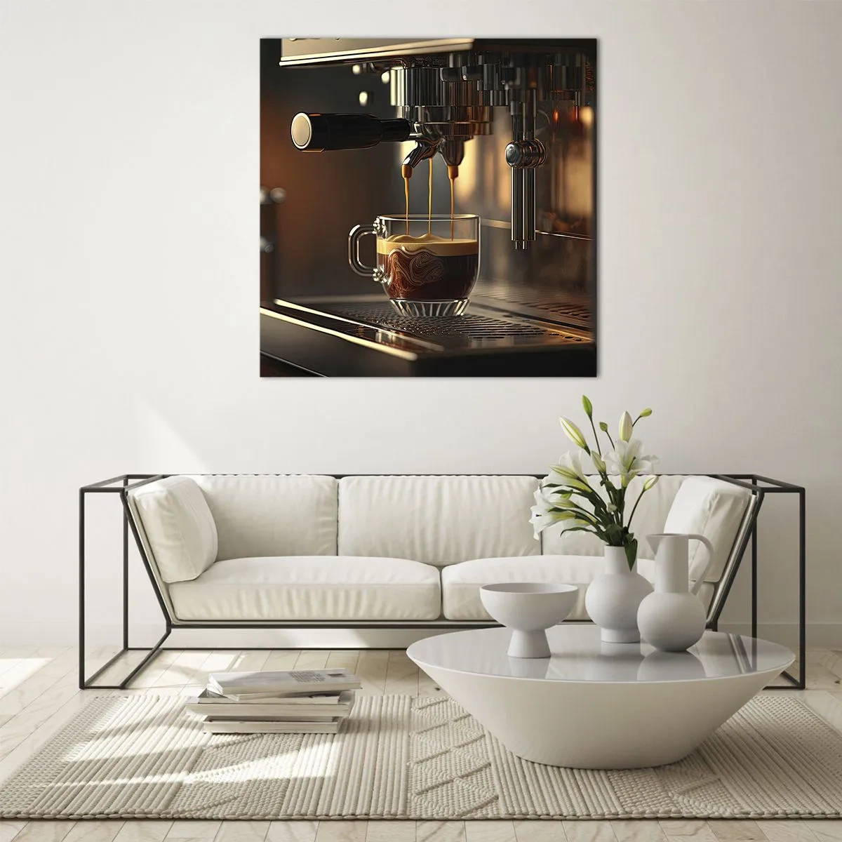 Üveg kép - Egy érzéki főzet - 40x40 cm