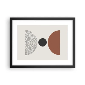 Poszter fehér keretben - A figyelem középpontjában - 40x30 cm