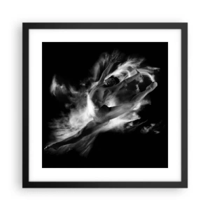 Poszter fehér keretben - Elakadt a repülésben - 40x40 cm