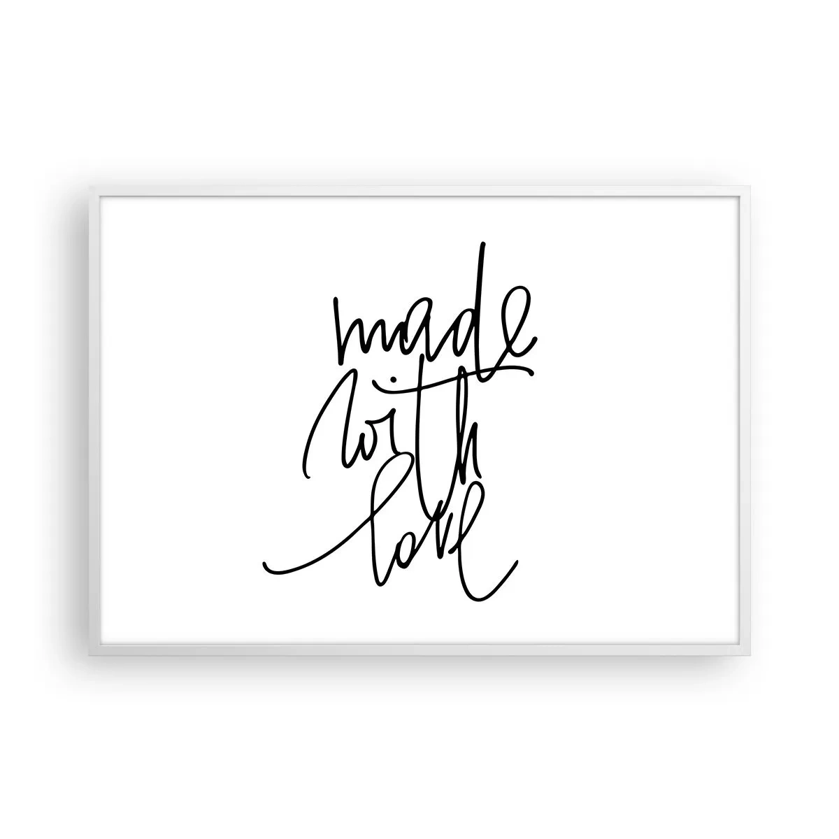 Poszter fekete keretben - A legjobb márka - 100x70 cm