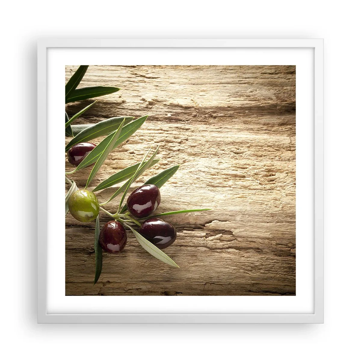 Poszter fekete keretben - Egyenesen a természetből - 50x50 cm