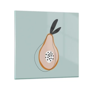 Üveg kép - Behatolás a dolgok természetébe - 60x60 cm