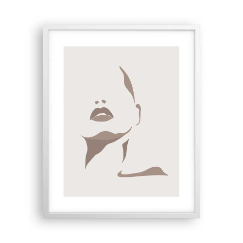 Poszter fekete keretben - Fényből és árnyékból létrehozott - 40x50 cm