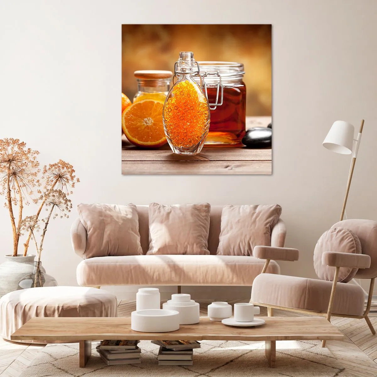 Vászonkép - Napos ízek és aromák - 60x60 cm