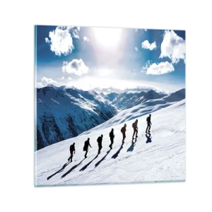 Üveg kép - A hódítók csapata - 70x70 cm