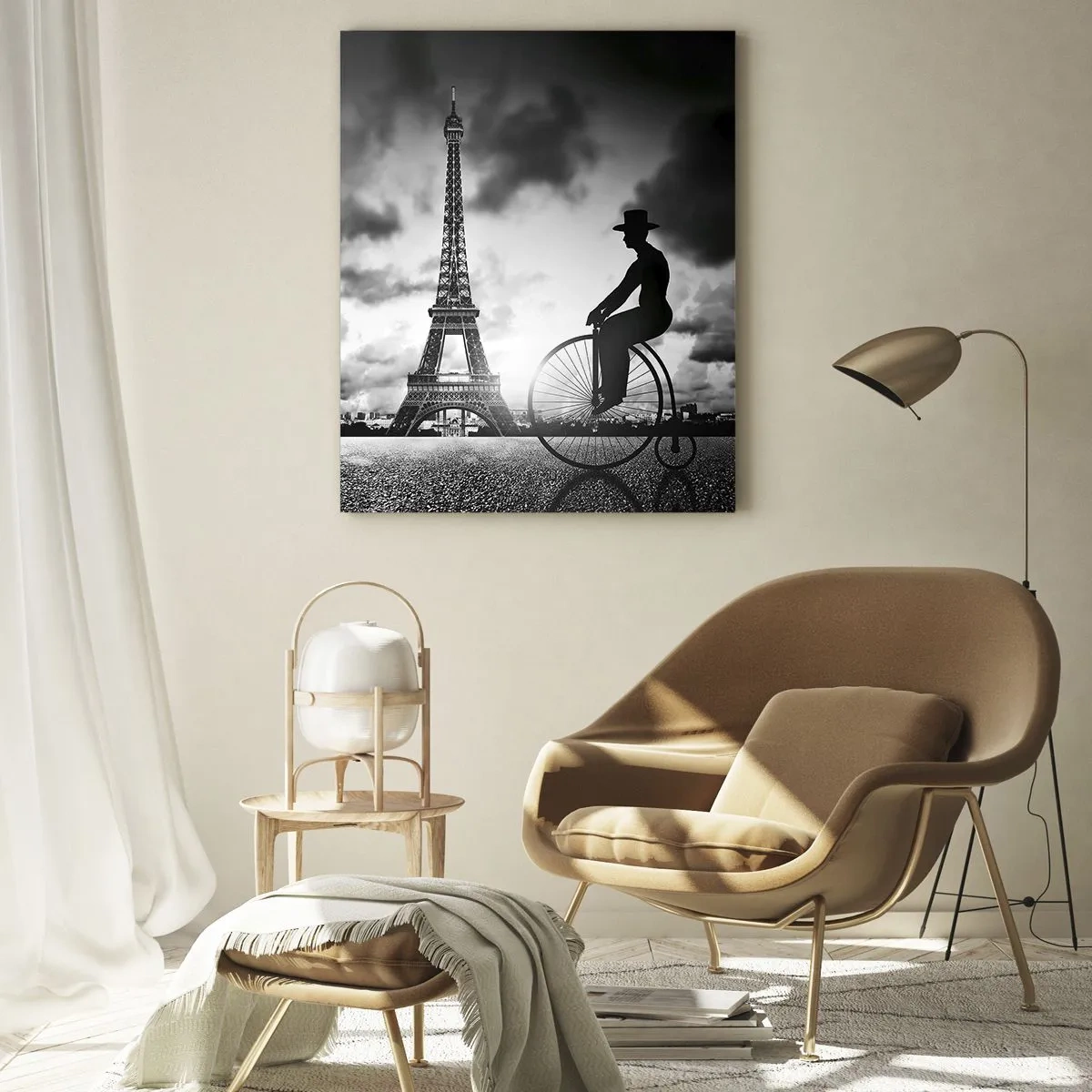 Üveg kép - Belle Epoque hiánya - 50x70 cm