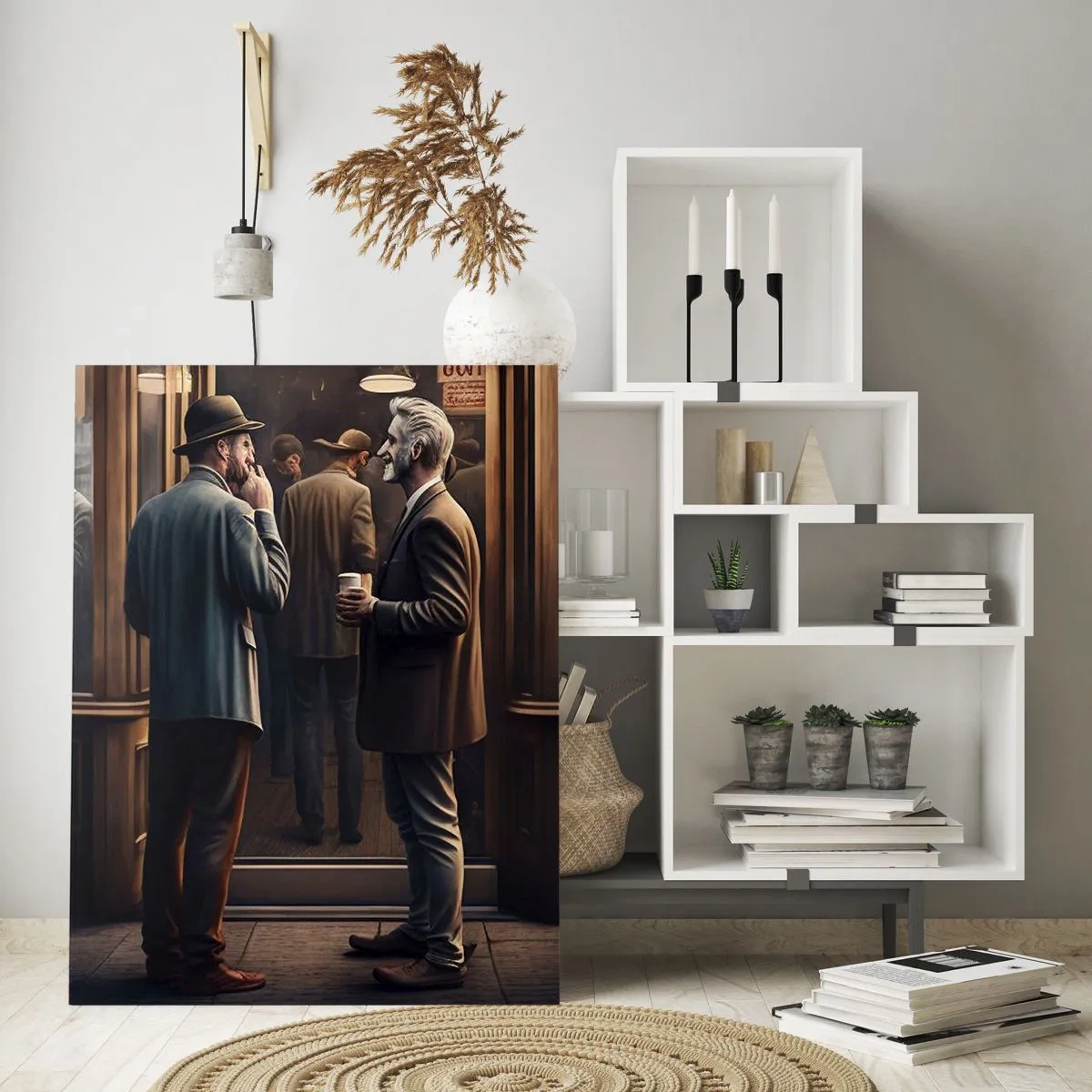 Üveg kép - A nap egy jó pillanata - 50x70 cm