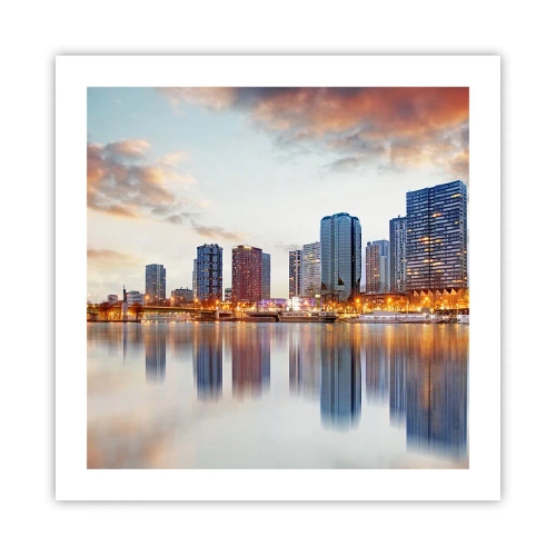 Poszter - Párizs monumentális nyugalma - 50x50 cm