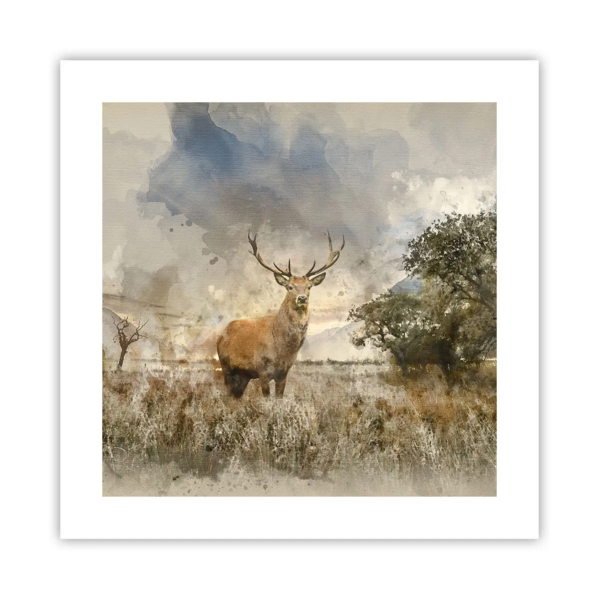 Poszter - Becsület – erő – méltóság - 40x40 cm