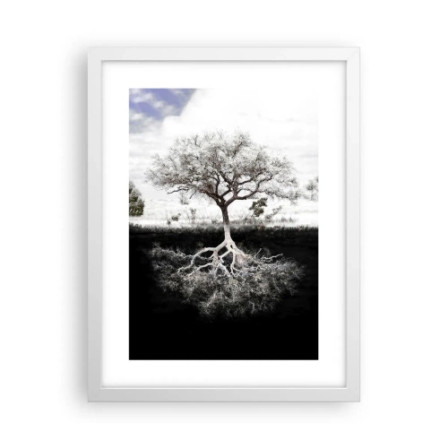 Poszter fekete keretben - A világ természetének felfedezése - 30x40 cm