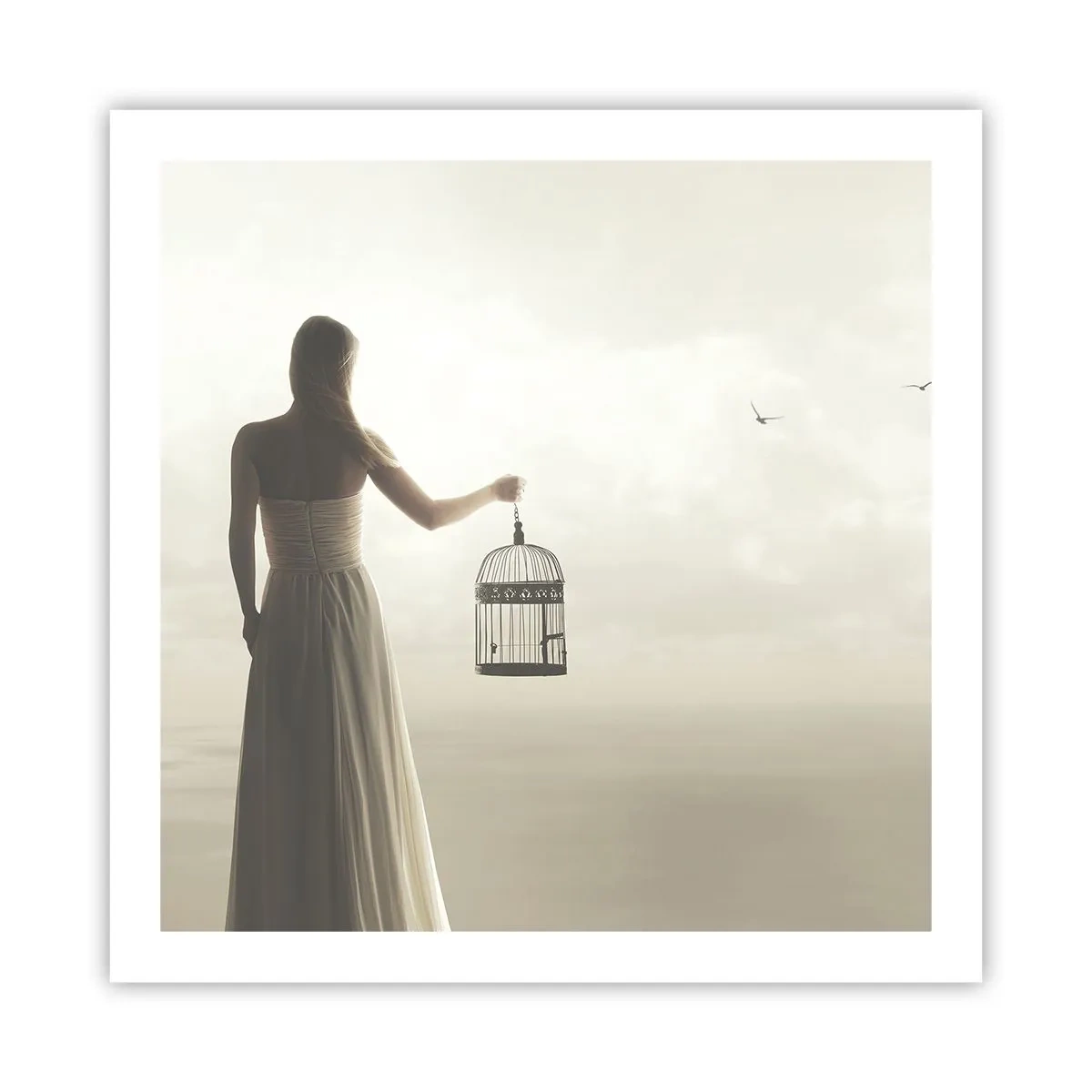 Poszter - Légy szabad - 60x60 cm