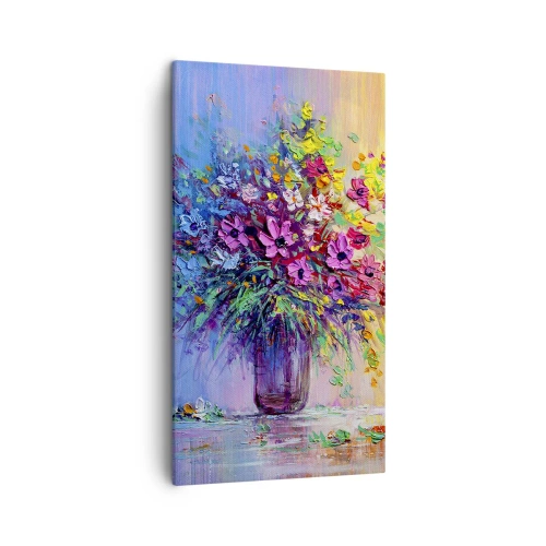 Vászonkép - A rét nyári ajándéka - 45x80 cm