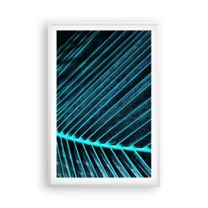 Poszter fekete keretben - A zöld textúrája - 61x91 cm