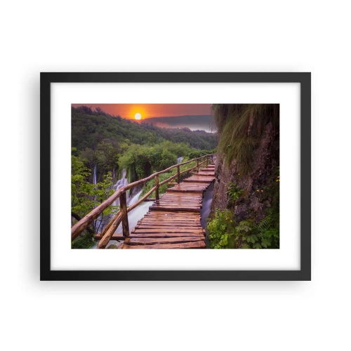 Poszter fehér keretben - Hihetetlen szépség - 40x30 cm