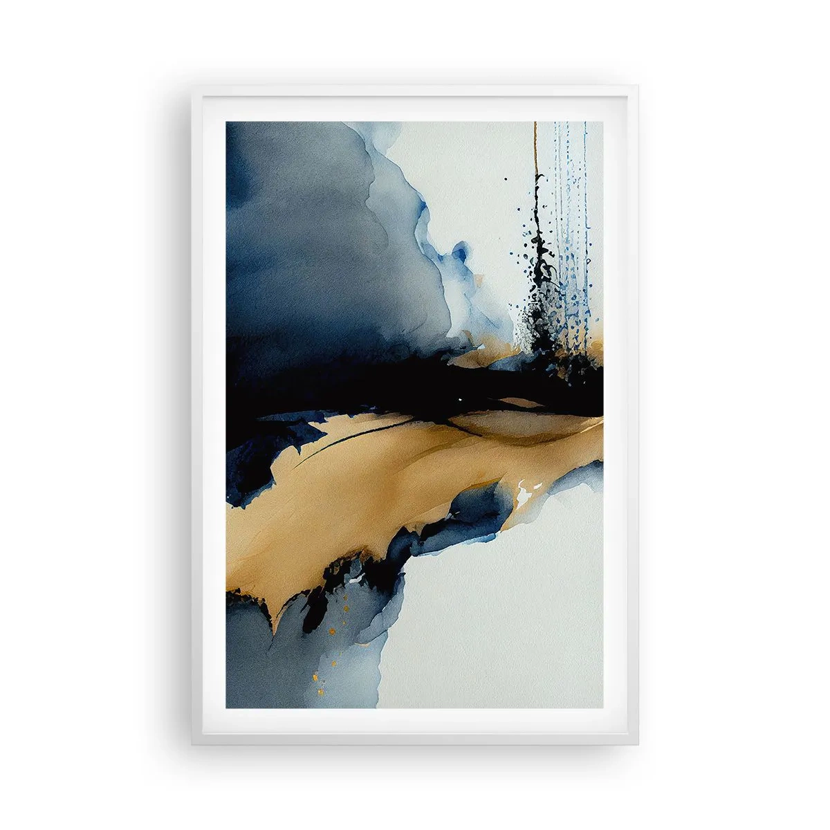 Poszter fekete keretben - A fátyol mögött - 61x91 cm