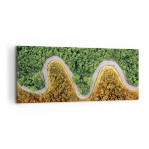 Vászonkép - Határok és áttörések - 120x50 cm