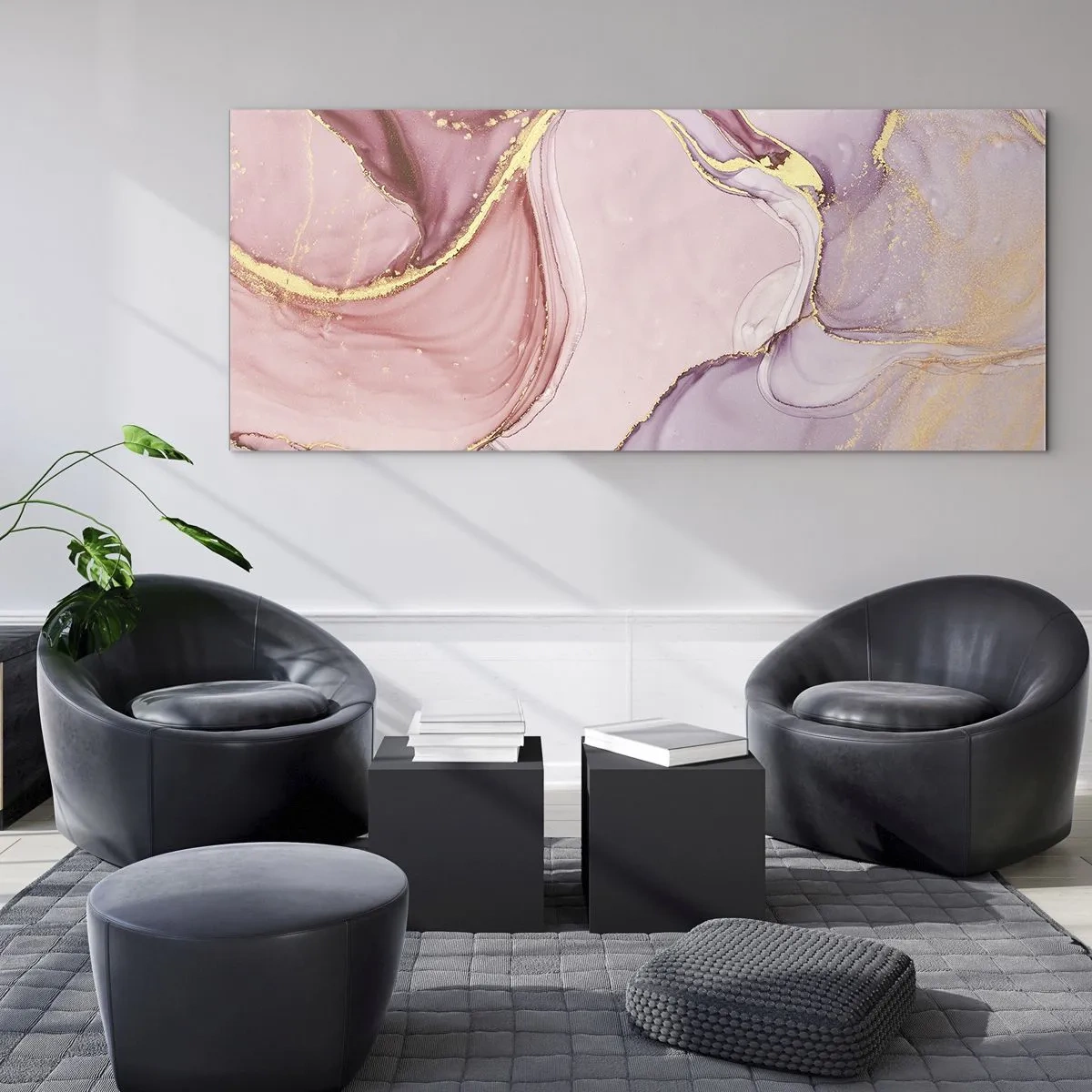 Üveg kép - A színek simogatása - 140x50 cm