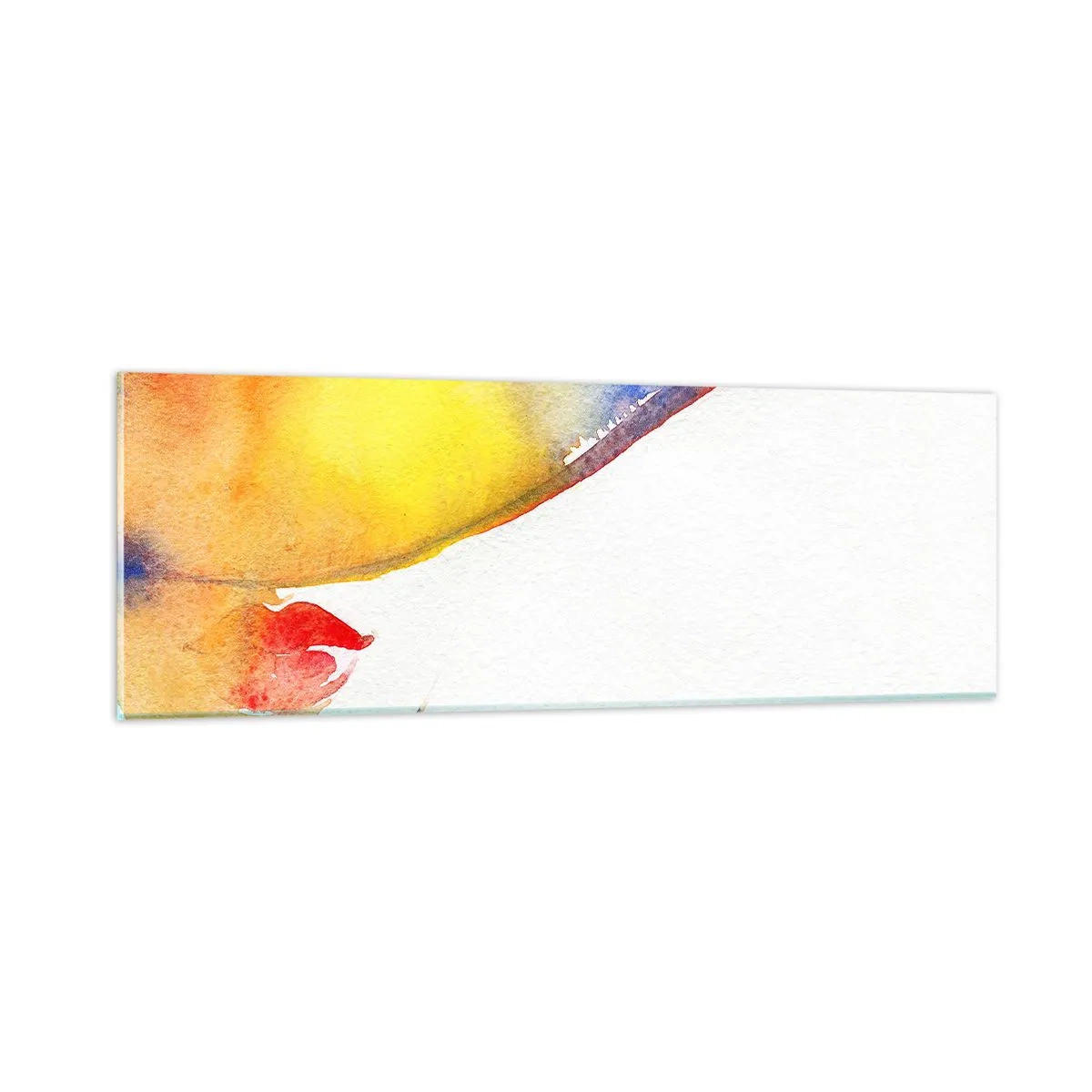 Üveg kép - Egy hölgy portréja - 90x30 cm