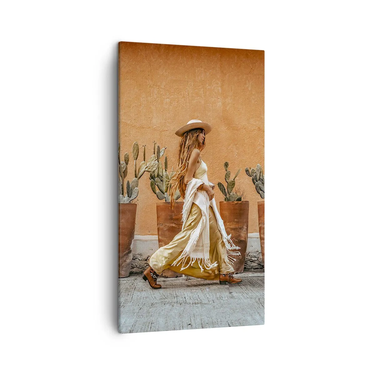 Vászonkép - Hippi stílusban - 45x80 cm