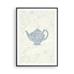 Poszter fehér keretben - Tea varázsa - 70x100 cm