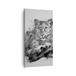 Vászonkép - Igen, figyelmesen hallgatok - 65x120 cm