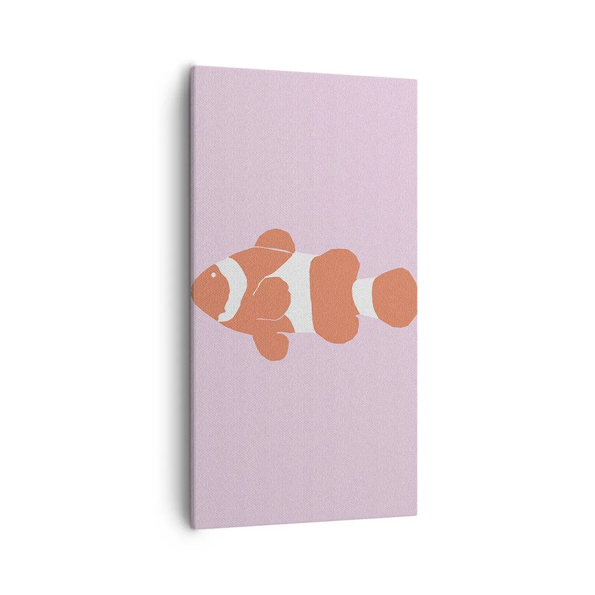 Vászonkép - Illik a korall az arcához és a farkához - 55x100 cm