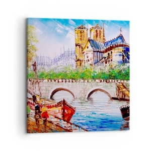 Vászonkép - Az idejük soha nem múlik - 70x70 cm