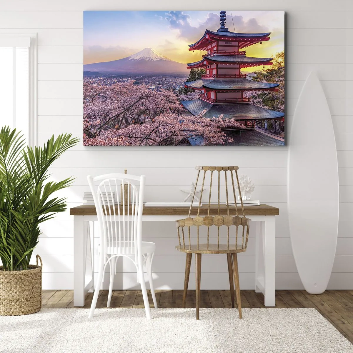 Vászonkép - A japán lélek lényege - 70x50 cm