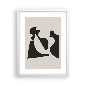 Poszter fekete keretben - Önálló összeállításra - 30x40 cm
