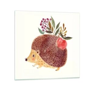 Üveg kép - És máris kedvelsz engem - 30x30 cm