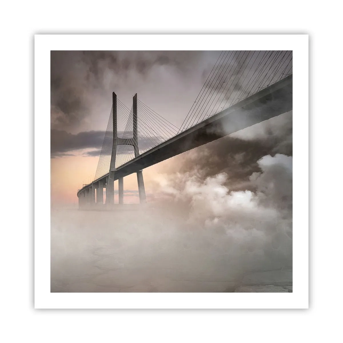 Poszter - A nem létező folyó mentén - 60x60 cm