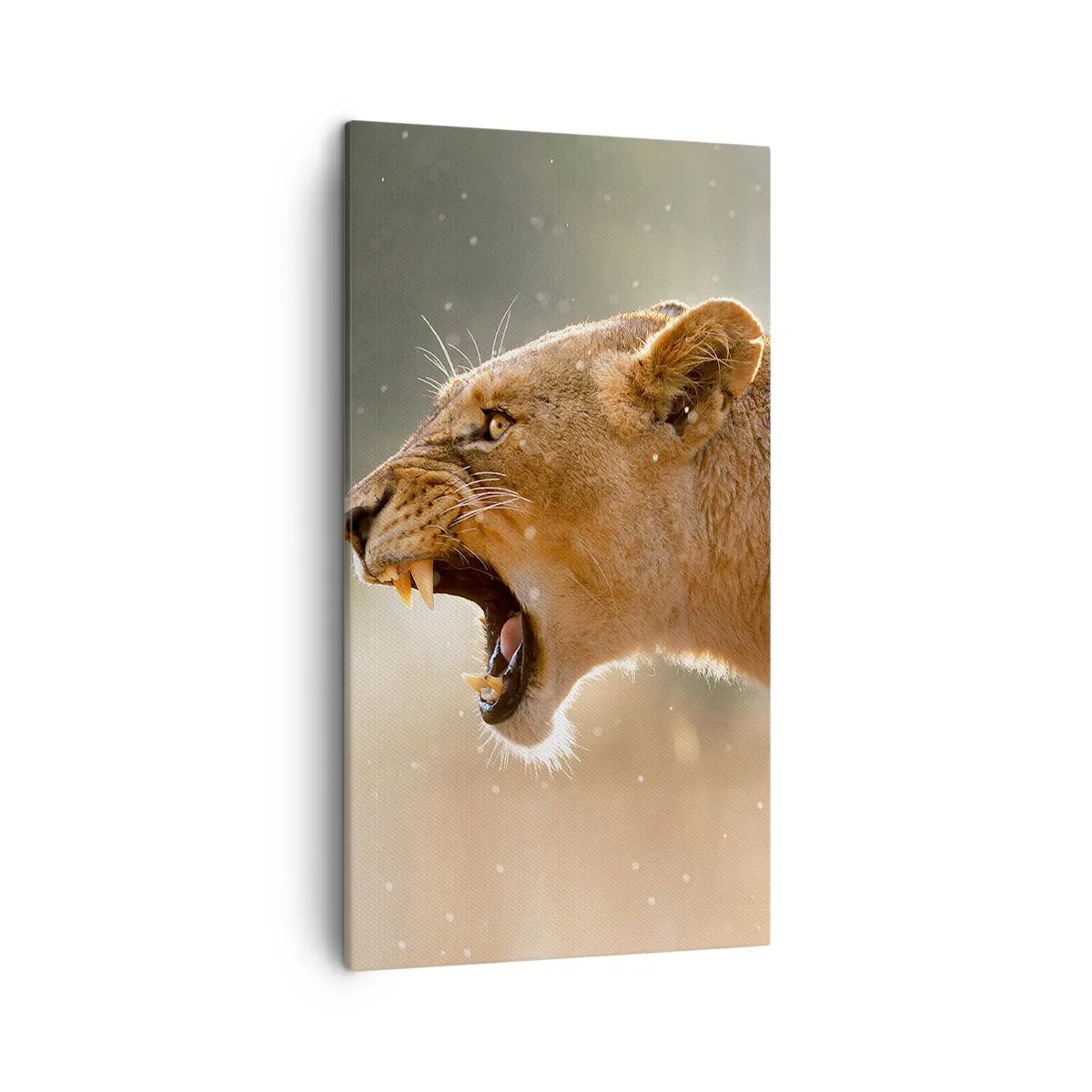 Vászonkép - Próbálj meg nem hallgatni - 45x80 cm