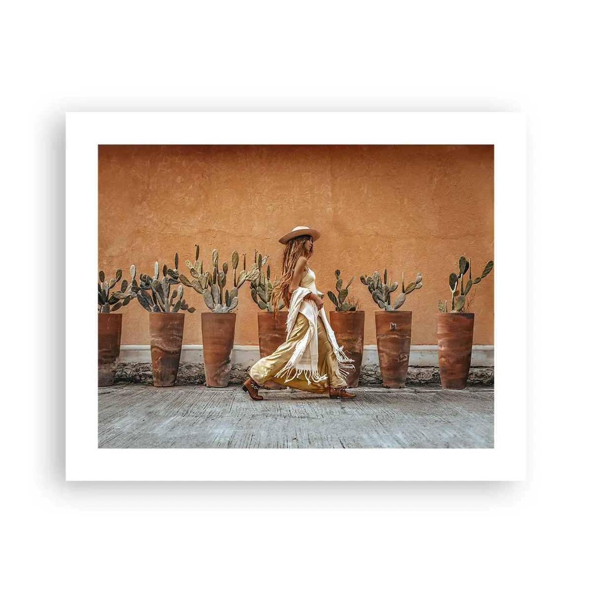 Poszter - Hippi stílusban - 50x40 cm