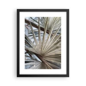 Poszter fehér keretben - Legyező a trópusokon - 30x40 cm