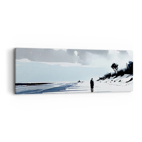 Vászonkép - Egyedül - 90x30 cm