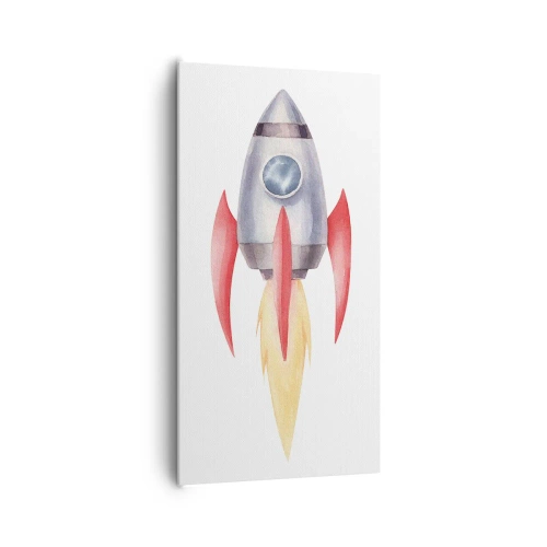 Vászonkép - Magasabbra, gyorsabban, messzebbre - 65x120 cm