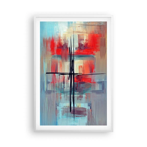 Poszter fekete keretben - Tájkép egy ismeretlen dimenzióban - 61x91 cm